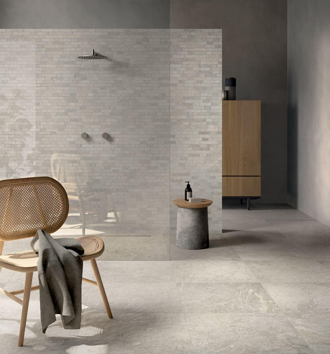 white worn mosaic porcelain stoneworld