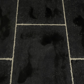 Black Arctic Floor Tiling