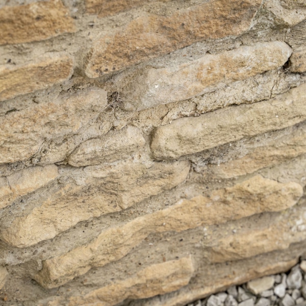 Cotswold Yellow Dry Stone Walling