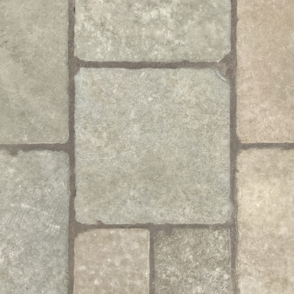 Kota Brown tumbled paving