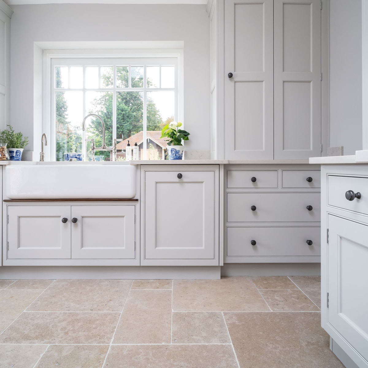 La Roche Acid-Etched Stoneworld interior flooring