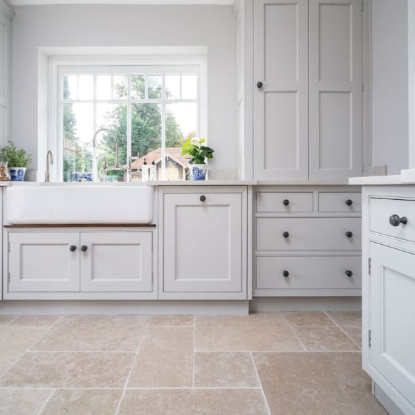 La Roche Acid-Etched Stoneworld interior flooring