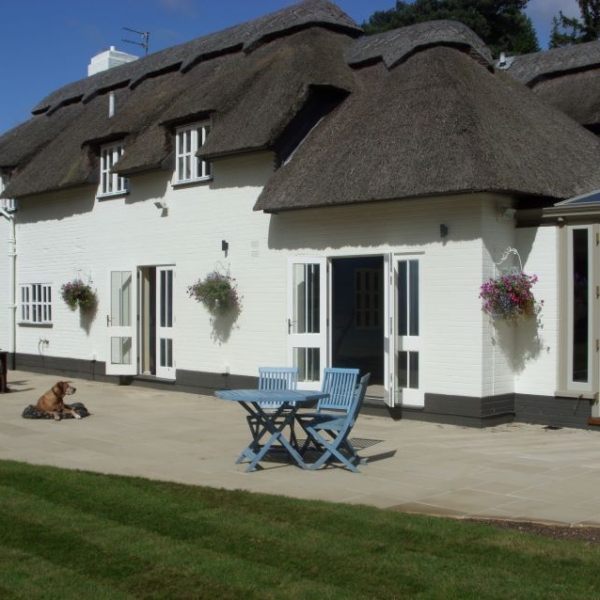 Linton sawn British paving