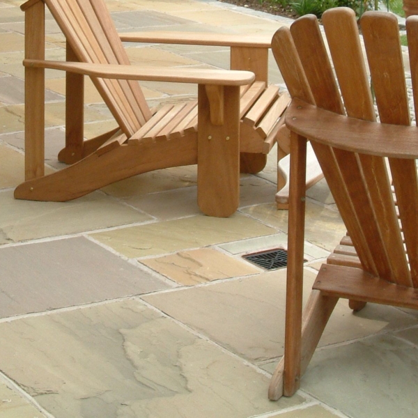 Raj Green hand cut paving