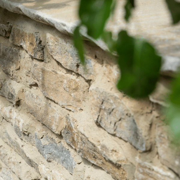 Mortared Purbeck Drystone Wall