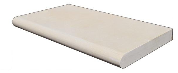 Yellow Mint pool coping honed