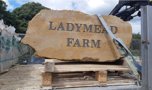 Ladymead bespoke sign