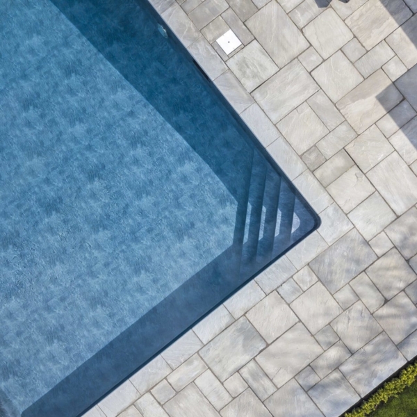 Kandla Grey Tumbled Pool Copings