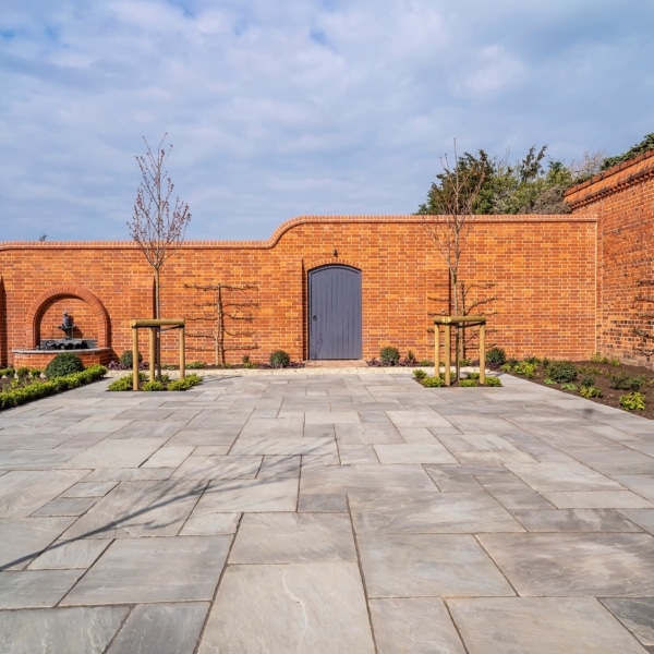 Kandla Grey Tumbled Paving