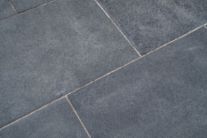 Black Limestone Sawn Edge Paving