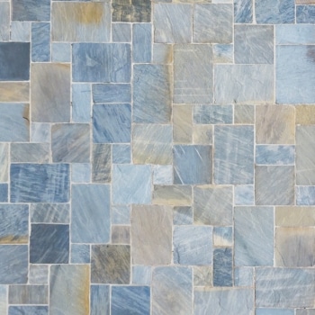 Black Sandstone Tumbled Paving