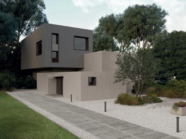 Geostone paving grey