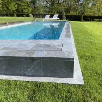 Porcelain pool from Stoneworld Oxfordshire