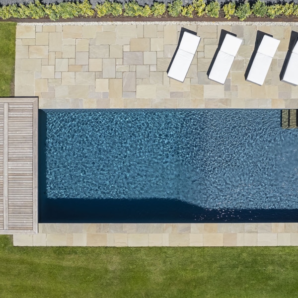 Raj Green Tumbled Paving