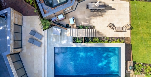 la roche pool copings