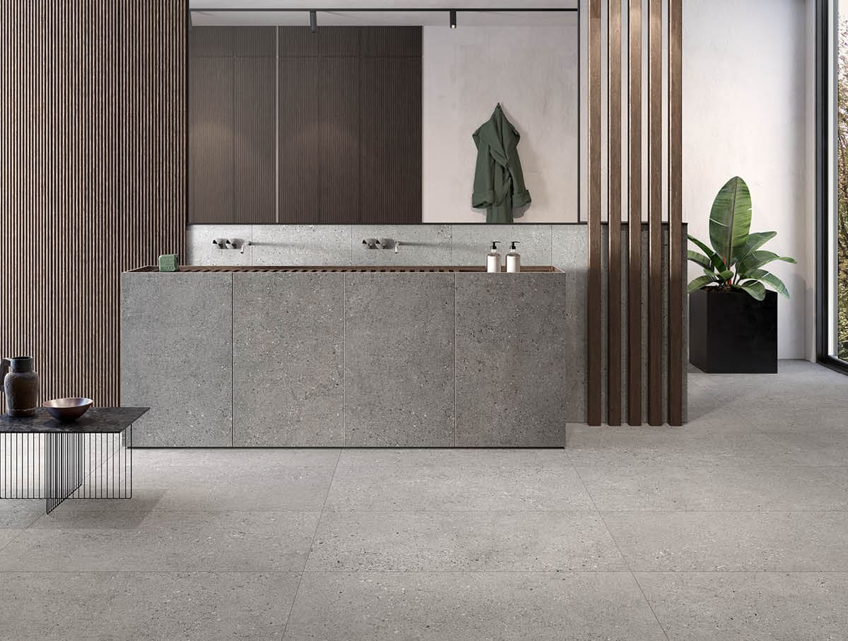 Belgravia cloud porcelain tiles