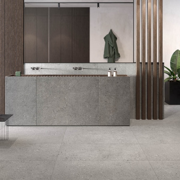 Belgravia cloud porcelain tiles