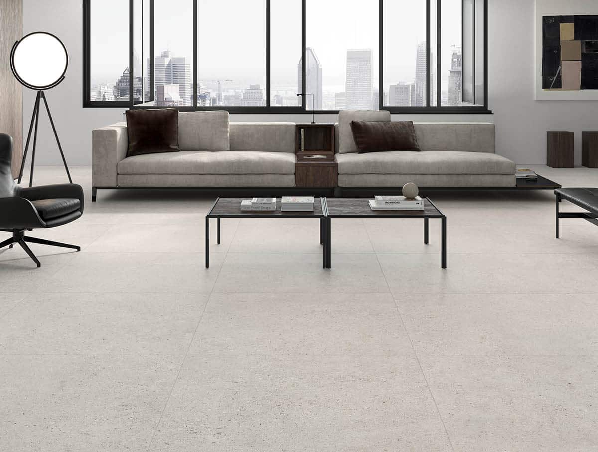 Belgravia snow porcelain tiles