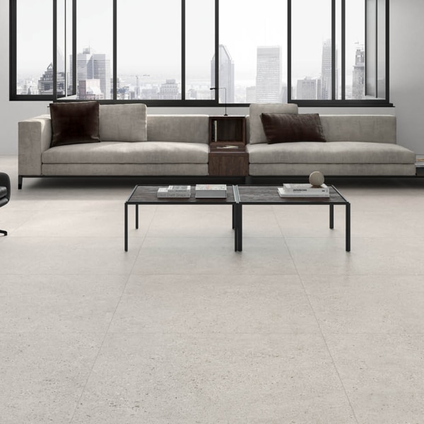Belgravia snow porcelain tiles