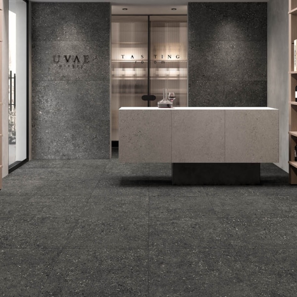 Belgravia thunder porcelain tiles