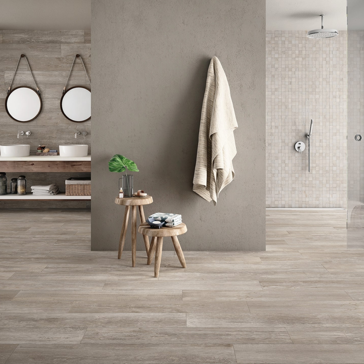Cabane porcelain shell