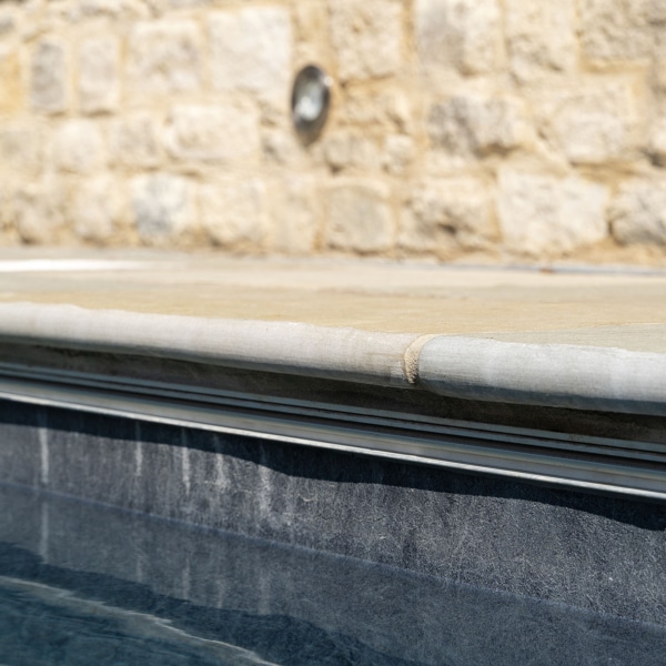 Kota Brown Hand-Cut Pool Copings