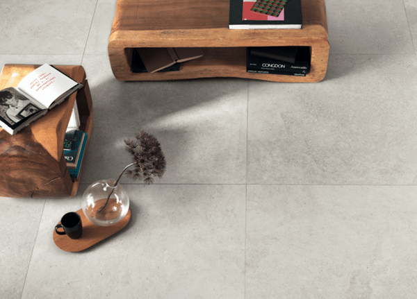 Horizon porcelain tiles White Dover 2