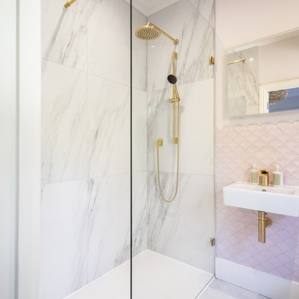 Porcelain bathroom wall tiles shower