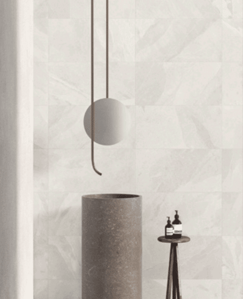 Rio porcelain oxford white tiles