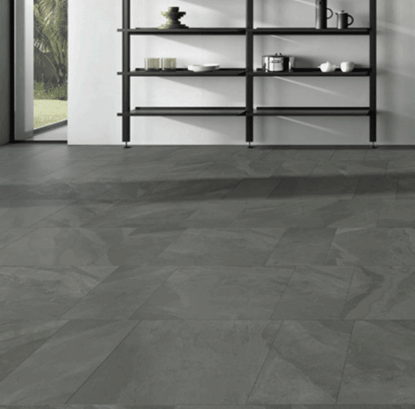 Rio porcelain pencil grey tiles