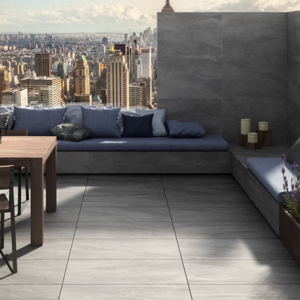 dust board porcelain paving