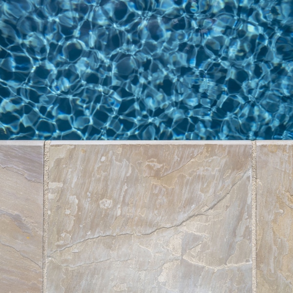Raj tumbled pool copings and paving Stoneworld 17
