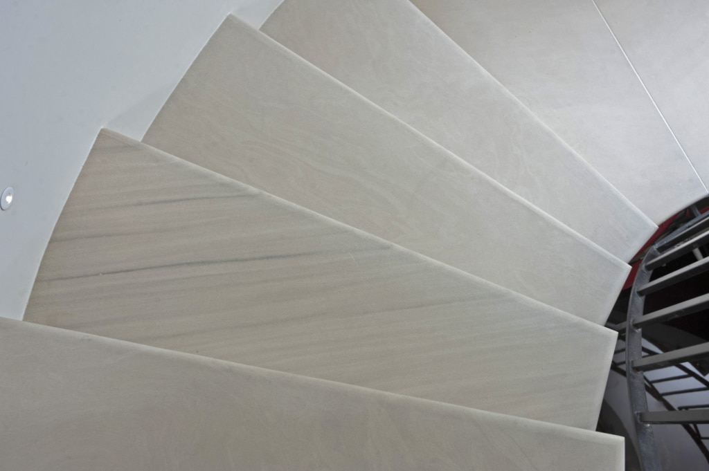 White Mint sandstone staircase