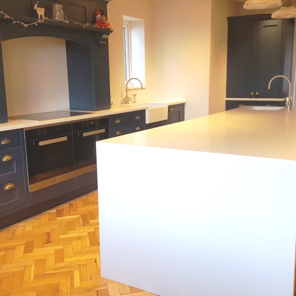 Pure White wrapped summitstone to edit