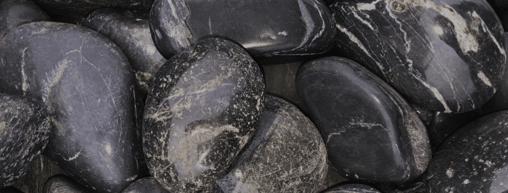 Garden Black Pebbles