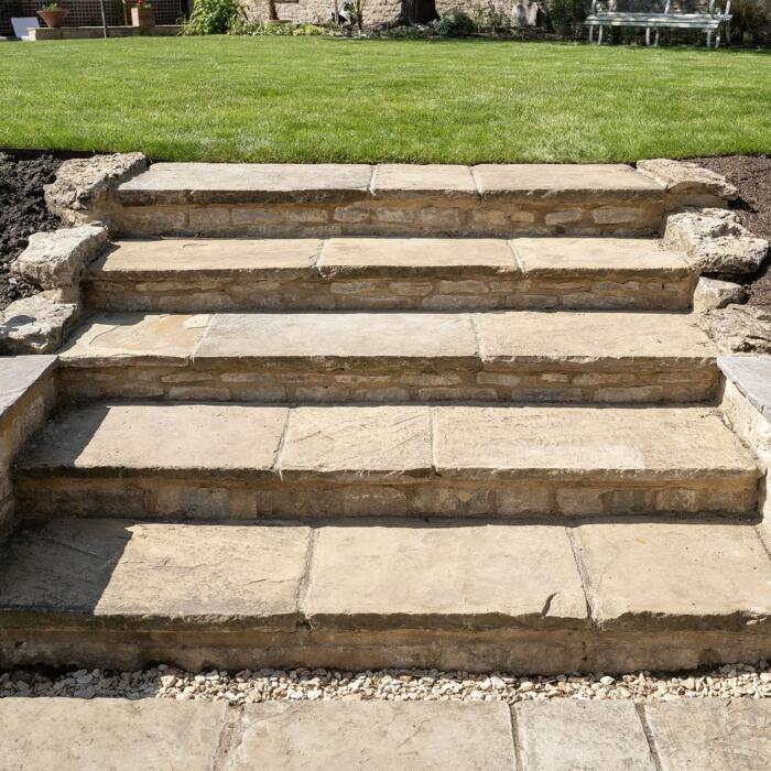 Exterior Stone Steps Projects - Stoneworld