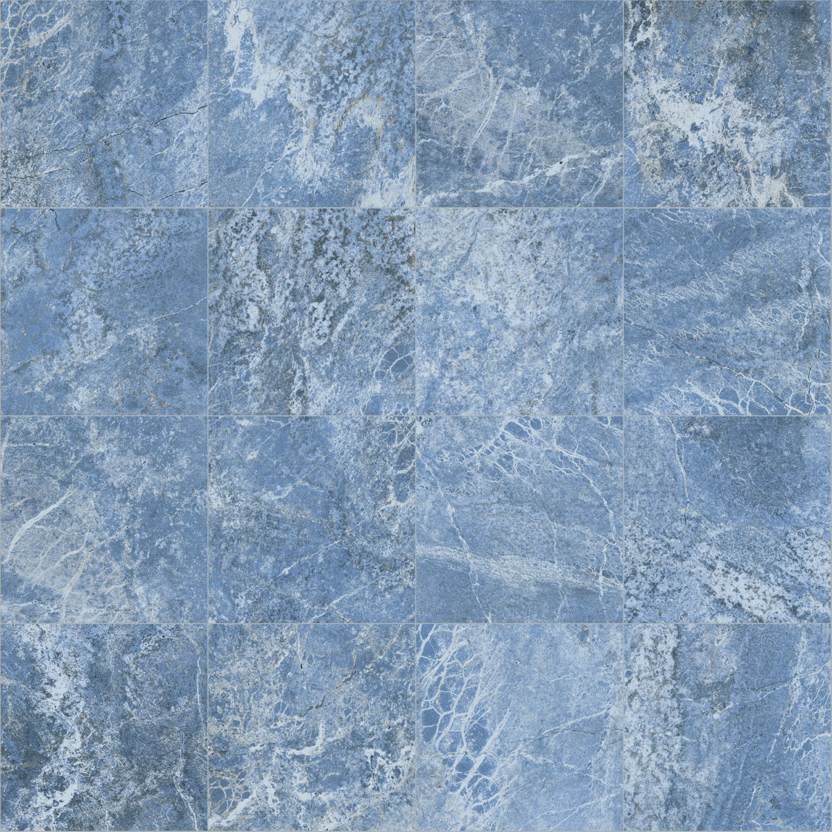 Azure Waves Aqua Porcelain Tiles