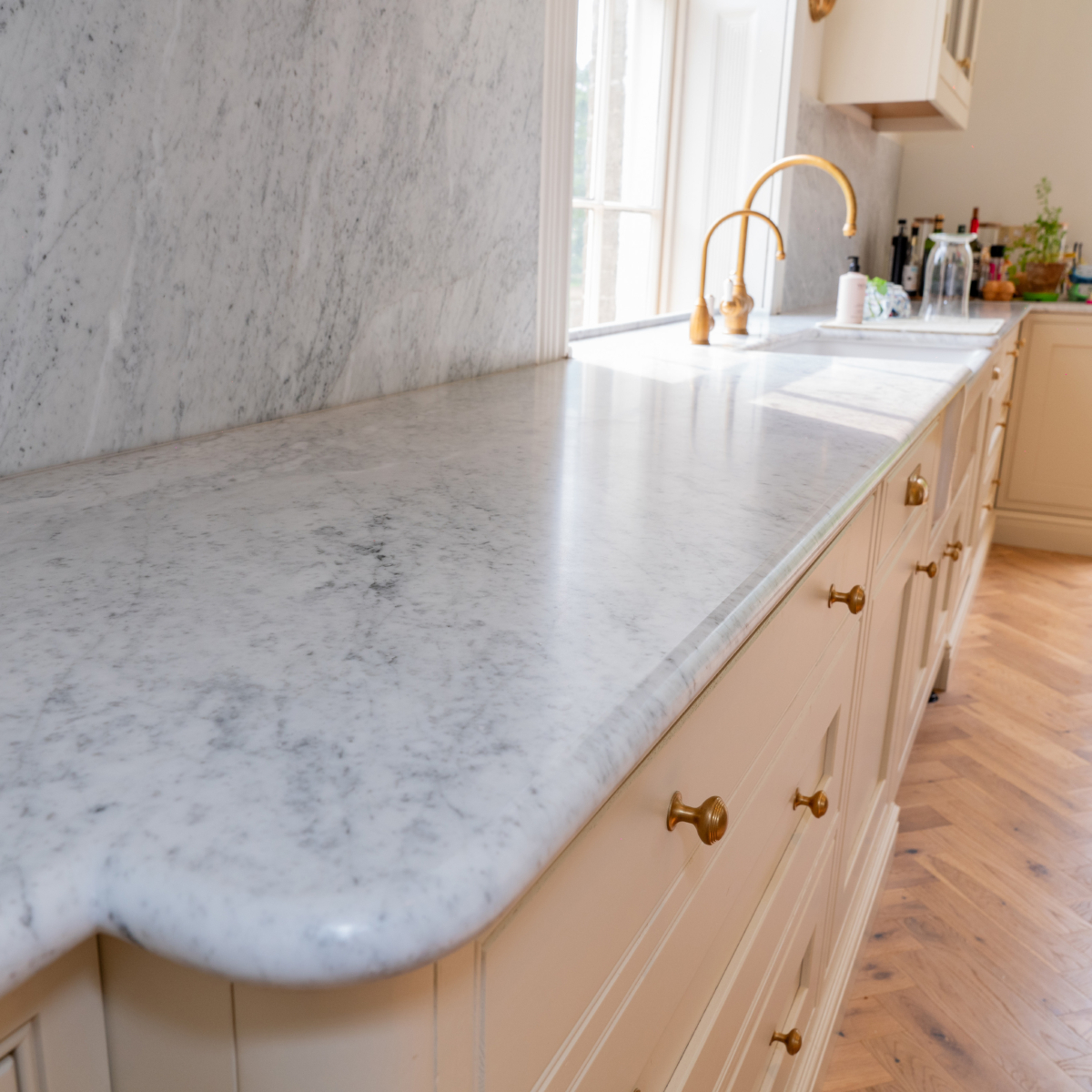Carrara White Kitchen Worktop – 3