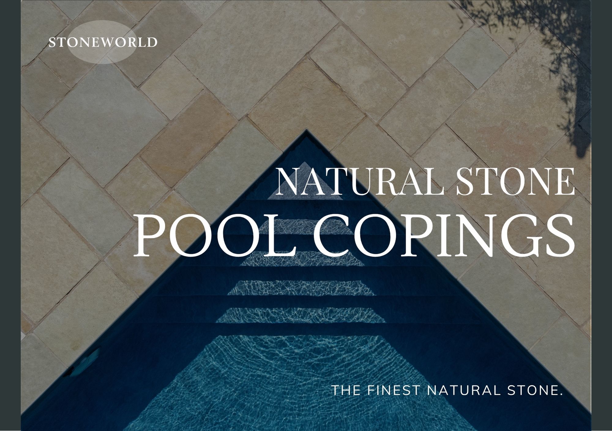 Natural Stone Pool Copings