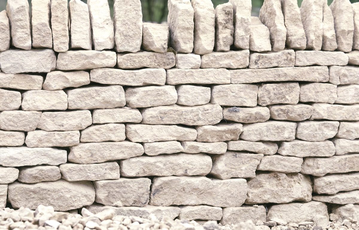 Bath Stone Rubble Walling